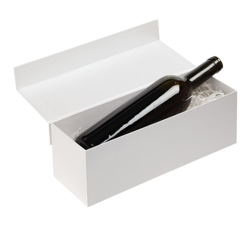 Коробка под бутылку Color Jacket, белая