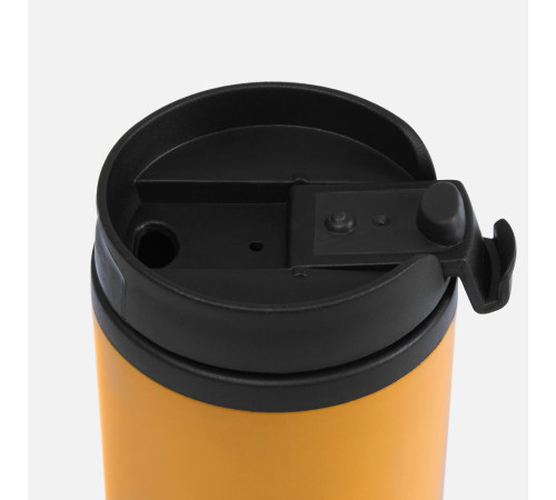 Термостакан Canella, оранжевый матовый