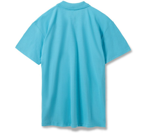 Рубашка поло мужская Summer 170, бирюзовая