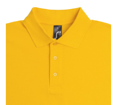 Рубашка поло мужская Summer 170, желтая