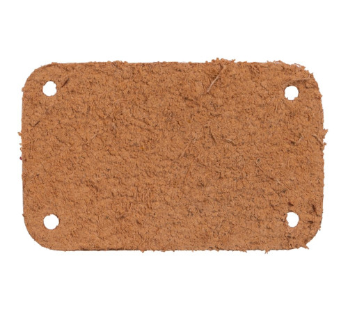 Лейбл кожаный Beta, S, бежевый