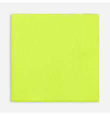 Лейбл тканевый Epsilon, L, желтый неон