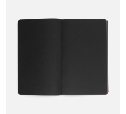 Ежедневник Trait, недатированный, черный с зеленым