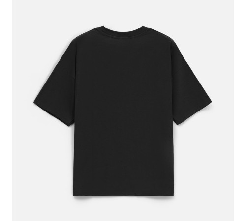 Футболка унисекс оверсайз T3, черная