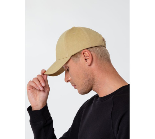 Бейсболка Hillside, бежевая