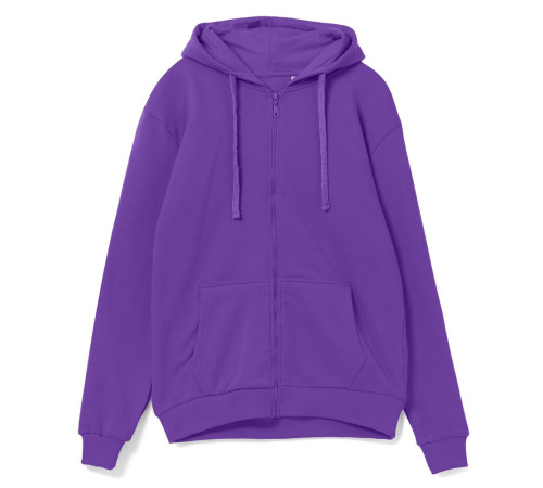 Толстовка на молнии с капюшоном Siverga Heavy 2.0, фиолетовая