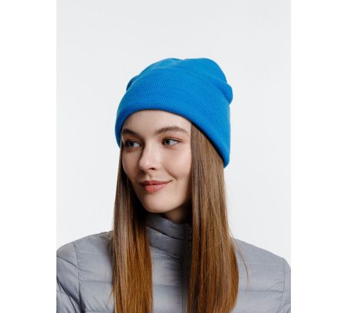 Шапка Urban Flow, ярко-голубая