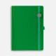 Ежедневник Favor Metal, недатированный, ярко-зеленый
