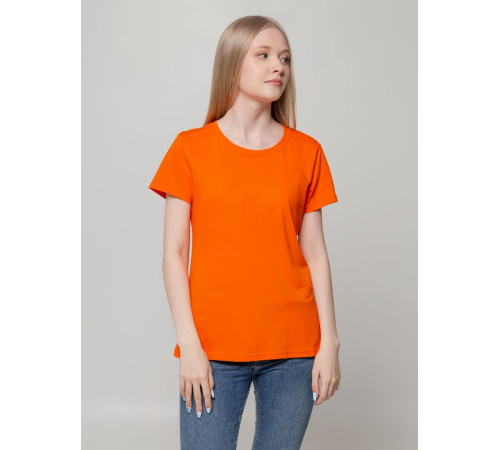 Футболка женская T-bolka Lady, оранжевая