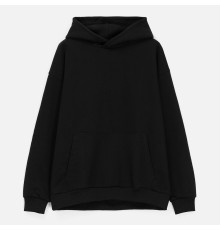 Худи унисекс оверсайз Daylero, черное