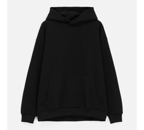 Худи унисекс оверсайз Daylero, черное