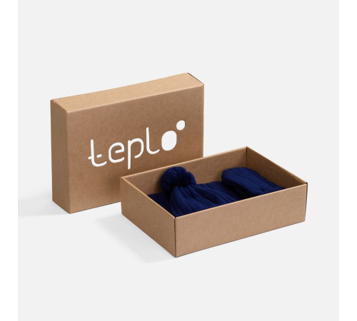 Набор Knit Beat, темно-синий