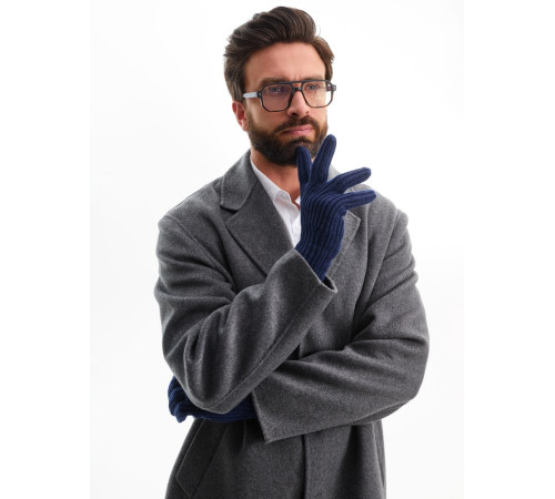 Перчатки Bernard, темно-синие