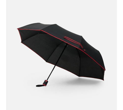 Зонт складной Edgeline, красный