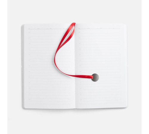 Ежедневник Waltz, недатированный, красный