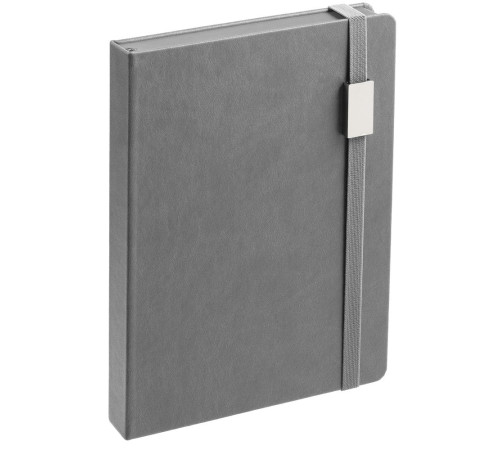Ежедневник New Factor Metal, серый