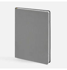 Ежедневник Flex Shall New, недатированный, темно-серый