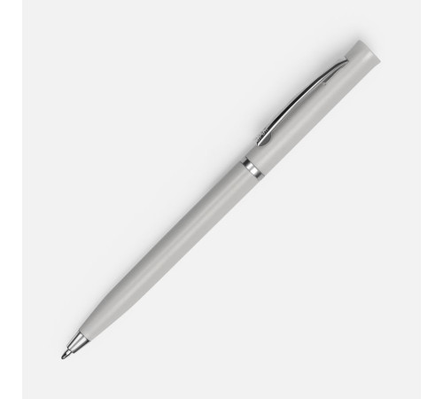 Ручка шариковая Euro Chrome, серая