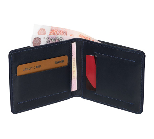 Портмоне Remini, темно-синее