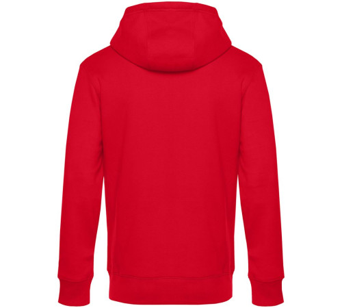 Толстовка с капюшоном унисекс King, красная