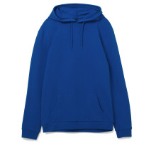Толстовка с капюшоном унисекс Hoodie, ярко-синяя
