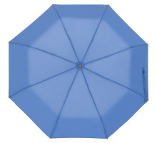 Зонт складной Manifest Color со светоотражающим куполом, синий