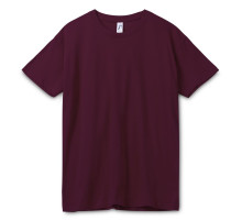 Футболка унисекс Regent 150, бордовая
