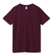 Футболка унисекс Regent 150, бордовая
