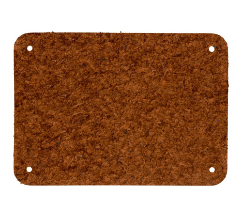 Лейбл кожаный Beta, XL, горчичный