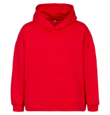 Худи оверсайз унисекс Outshine, красное