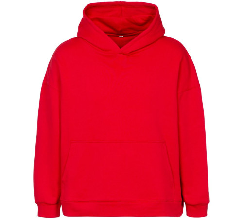 Худи оверсайз унисекс Outshine, красное