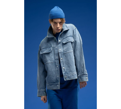 Куртка джинсовая O2, голубая