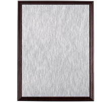 Плакетка Plaque, большая, вишня с серебристой пластиной