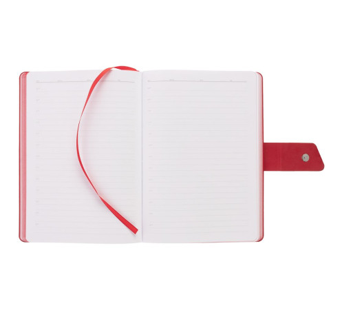 Ежедневник Boom, недатированный, черный с красным