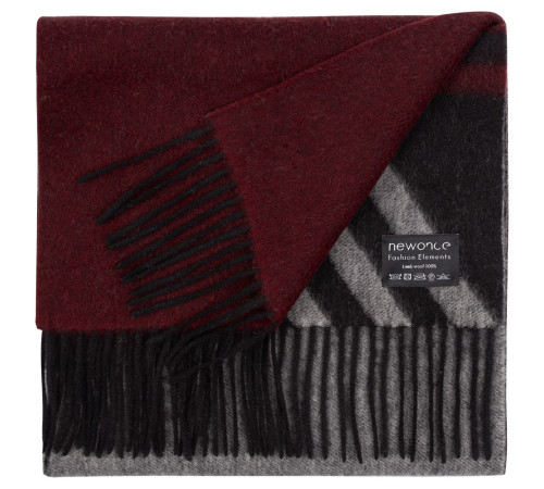 Шарф Charming, коричневый с оранжевым