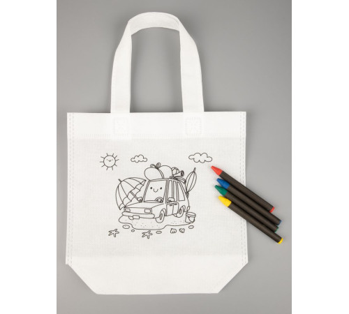 Сумка для раскрашивания Create, белая