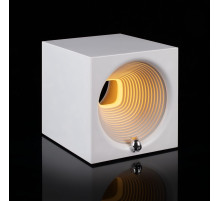 Bluetooth-колонка с подсветкой Volumetric, белая