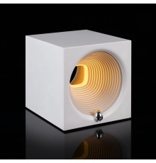 Bluetooth-колонка с подсветкой Volumetric, белая