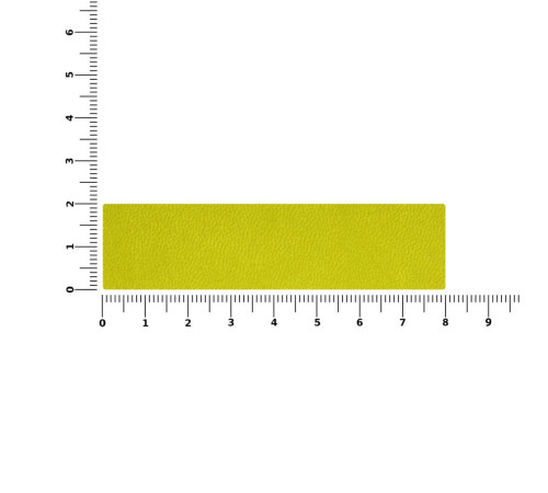 Лейбл Listra Latte, светло-зеленый