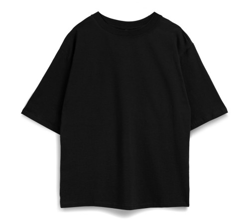 Футболка оверсайз унисекс Base Space, черная