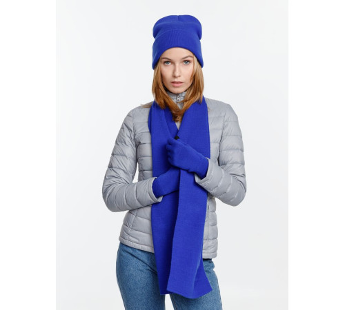 Шарф Urban Flow, ярко-синий