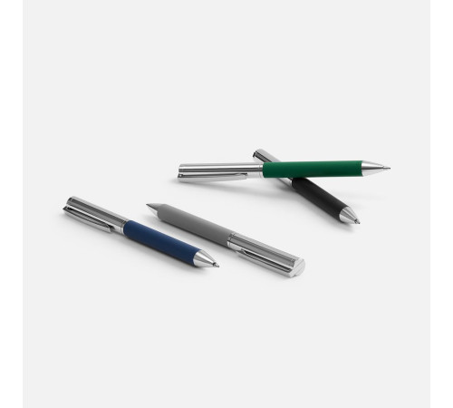 Ручка шариковая Eyeshot Soft Touch, серая