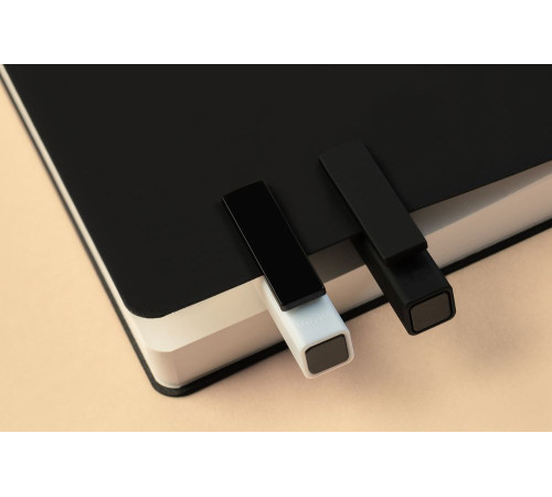 Ручка шариковая Swiper SQ, белая с черным