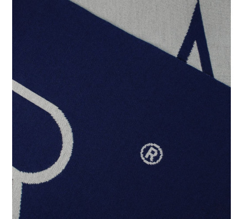 Шарф Bereg, серый с синим