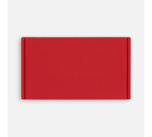 Лейбл из ПВХ Dzeta, M, красный