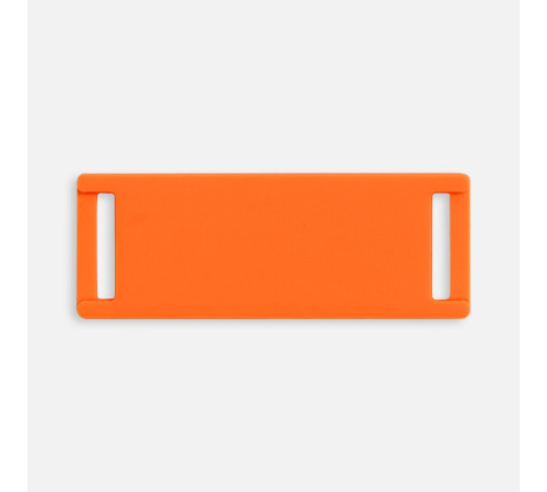Лейбл из ПВХ Kova, оранжевый неон