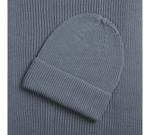 Шапка Nobilis Mono, серая (стальная)