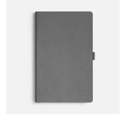 Ежедневник Lungo, недатированный, серый