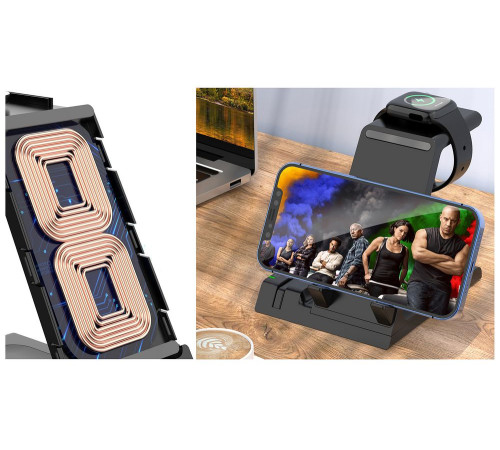 Зарядная станция Tres, серая