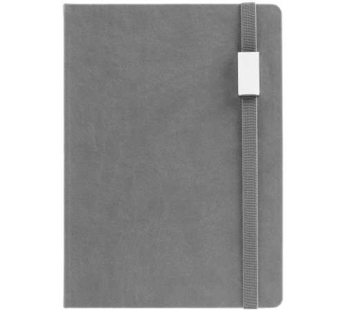 Ежедневник New Factor Metal, серый